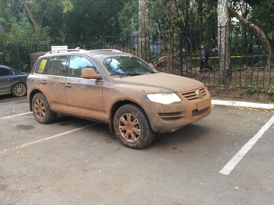 Фото в бортжурнале Volkswagen Touareg (1G)