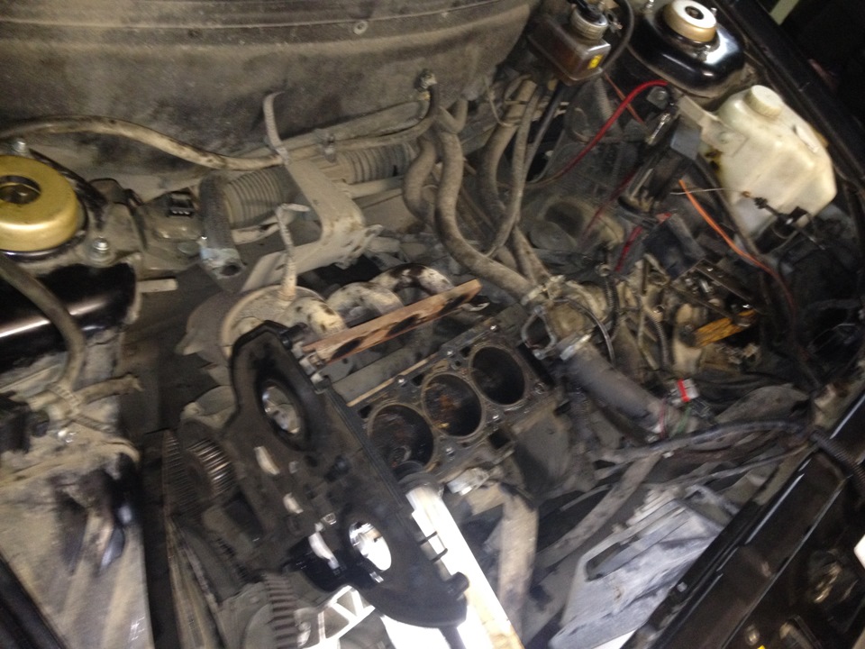 ремень Грм и его последствия! — Lada Приора хэтчбек, 1,6 л, 2010 года ...