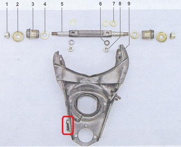 Увеличение выворота на сток подвеске — Lada 21074, 1,6 л, 2002 года ...