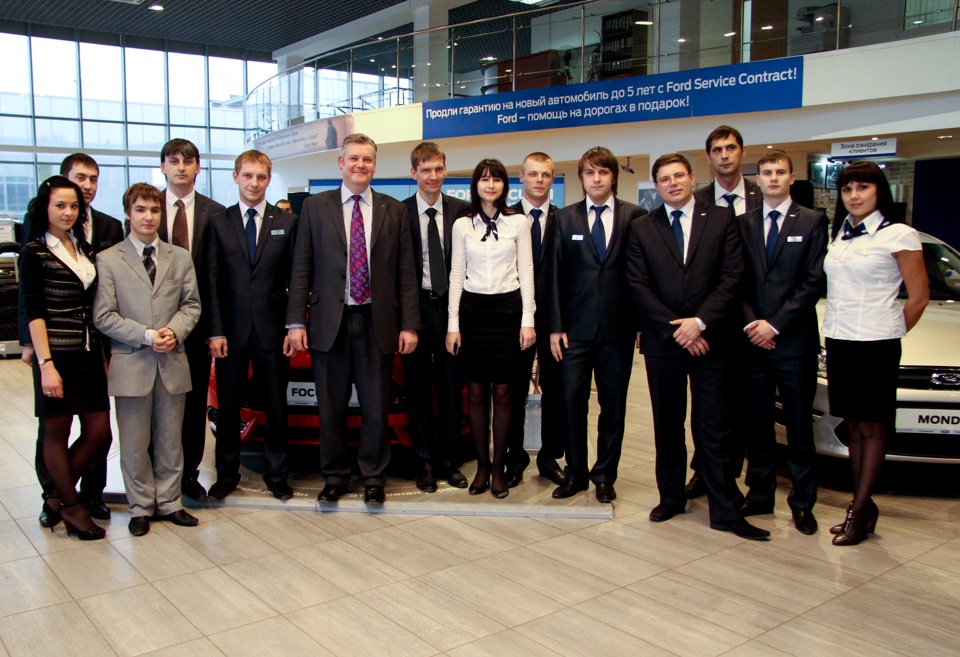 Марк Симпсон в гостях у ДЦ "Форд" Ульяновск — Lada Приора седан, 1,6 л ...