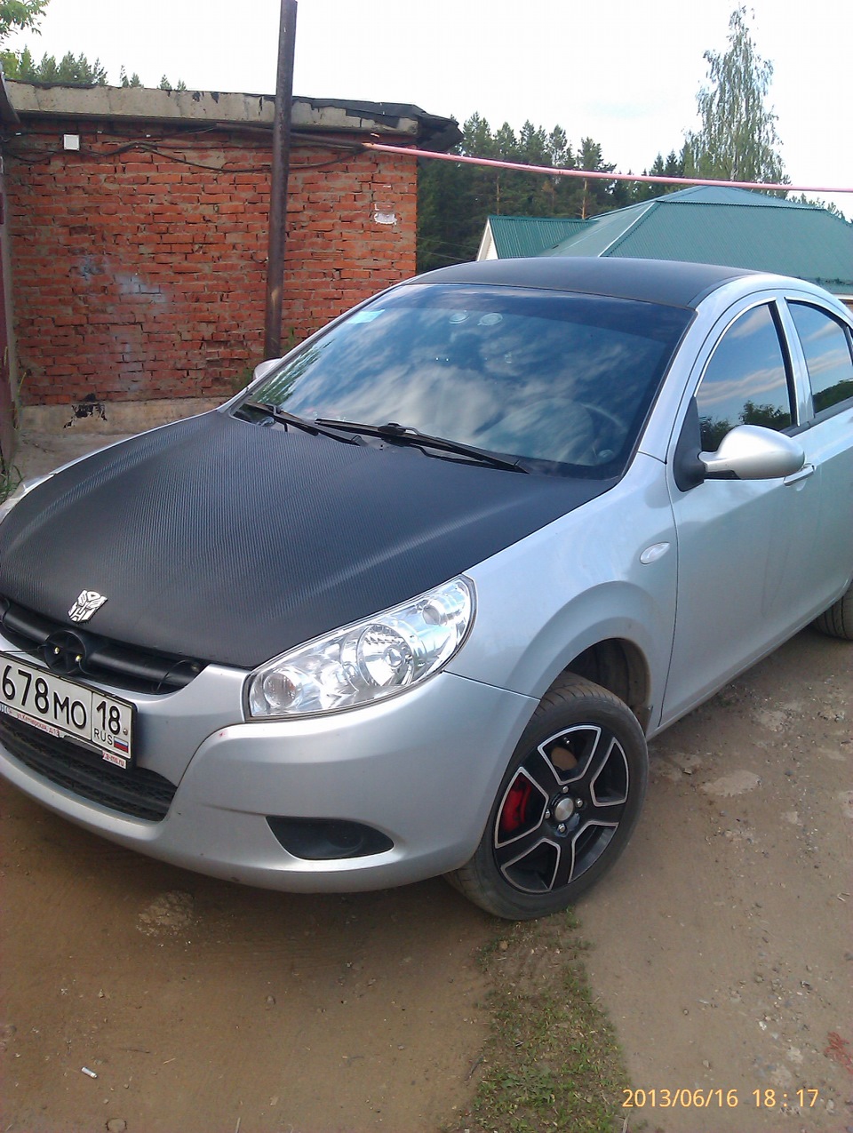немного карбончика — ТагАЗ c10, 1,3 л, 2011 года | стайлинг | DRIVE2