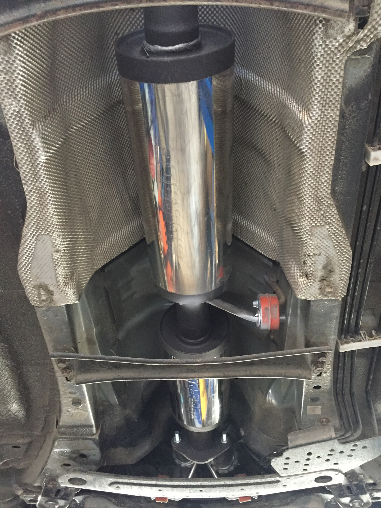 Выпускная система — Mazda 3 (1G) BK, 2 л, 2006 года | тюнинг | DRIVE2