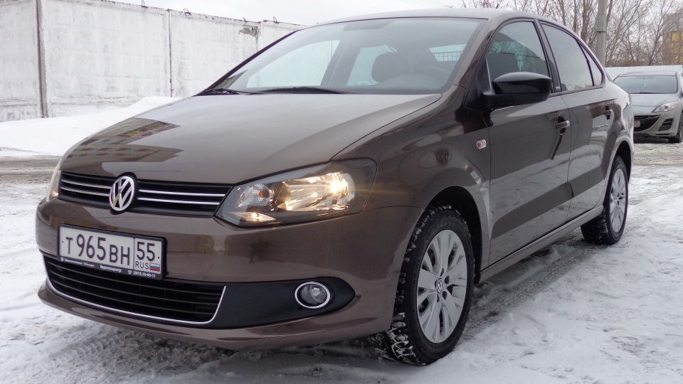 Volkswagen Polo sedan 2014