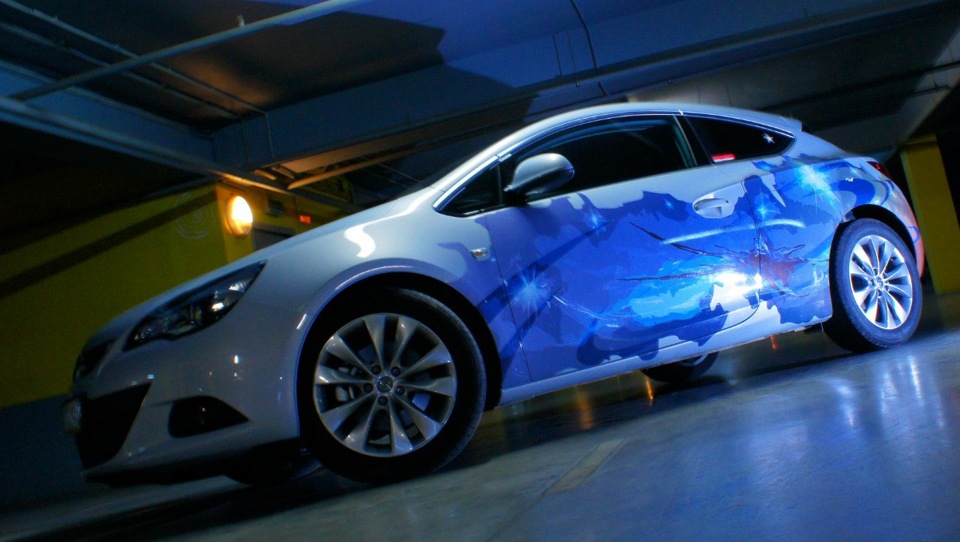 Винилография Opel Astra GTC