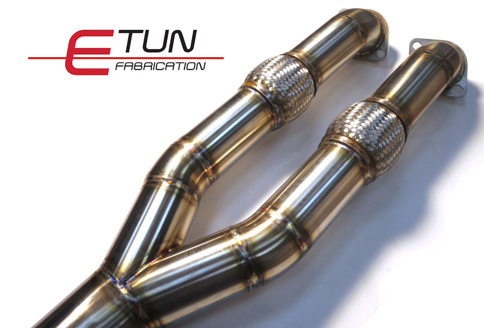 Y pipe Nissan GTR R35 — etun на DRIVE2