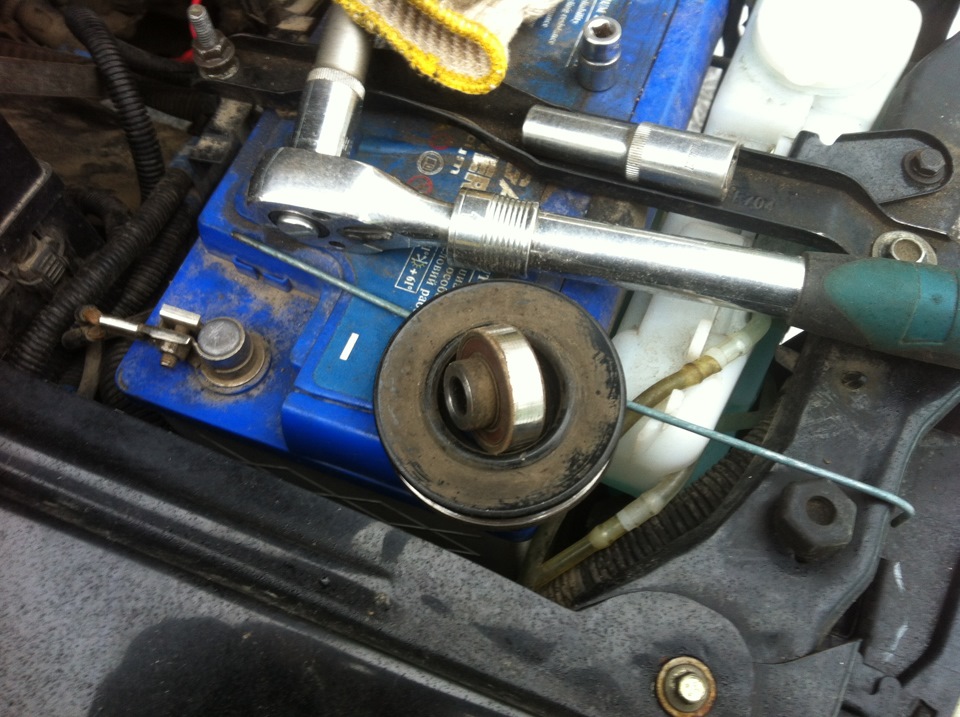 Перепрессовка подшипника ролика-натяжителя — Great Wall Safe, 2,3 л ...