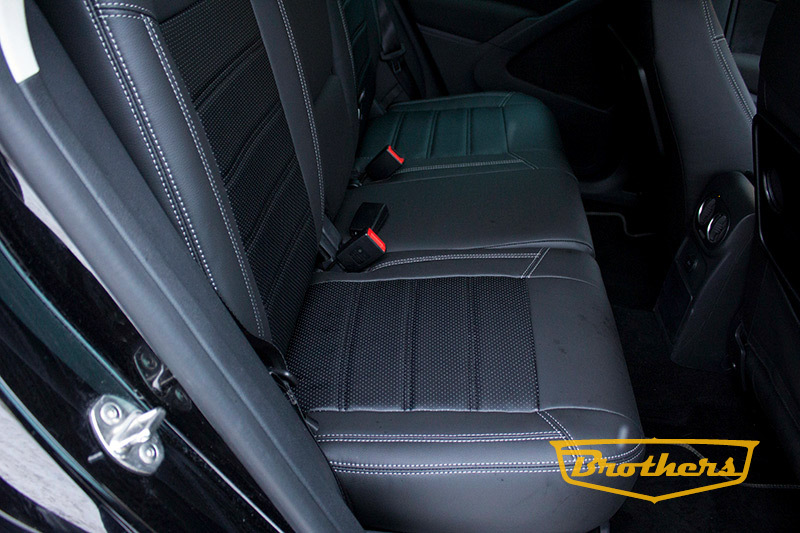 Установка чехлов из экокожи на Volkswagen Tiguan. Серия Premium ...