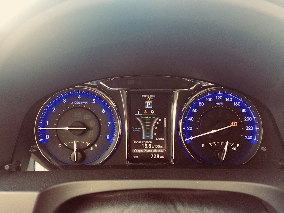 Про расход — Toyota Camry (XV50), 2,5 л, 2018 года | заправка | DRIVE2