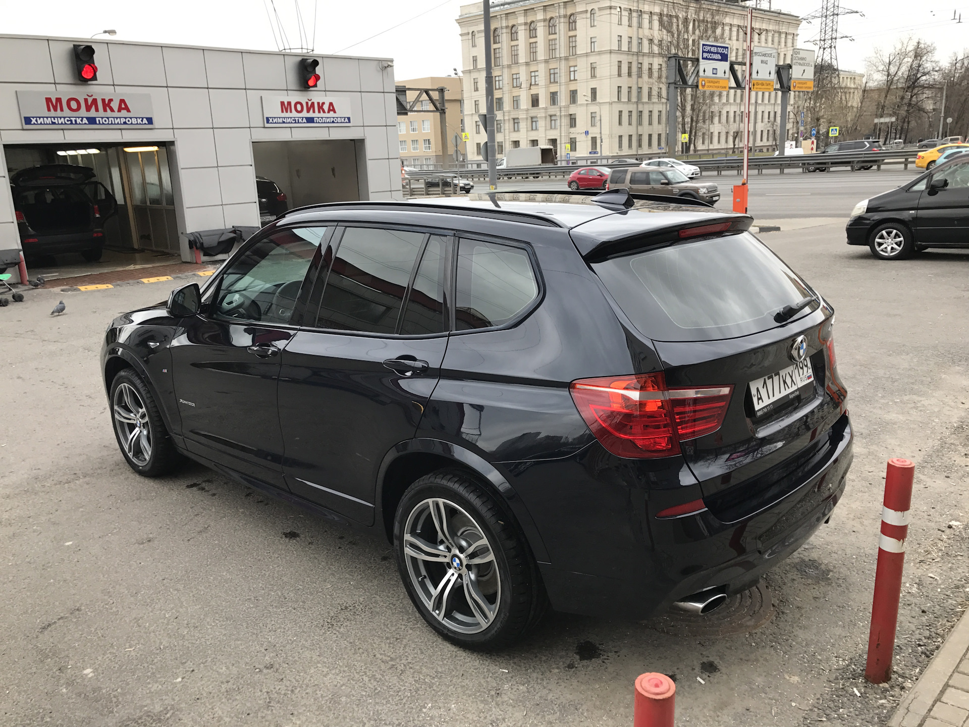 Шла машина шинами шурша… — BMW X3 (F25), 2 л, 2016 года | наблюдение |  DRIVE2