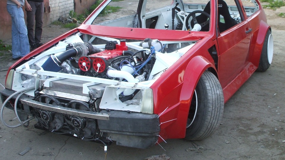 1999 Ваз 2108 Widebody — Задний привод, 300 л.с.