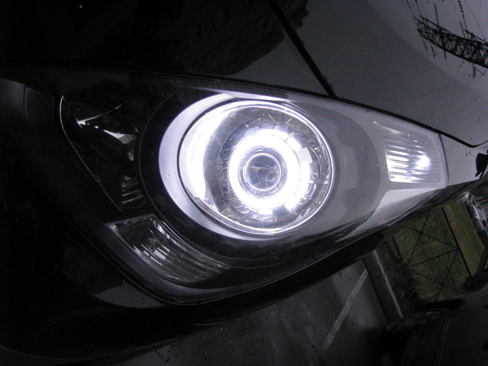 Поставил линзы — Hyundai Grand Starex, 2,5 л, 2012 года | тюнинг | DRIVE2