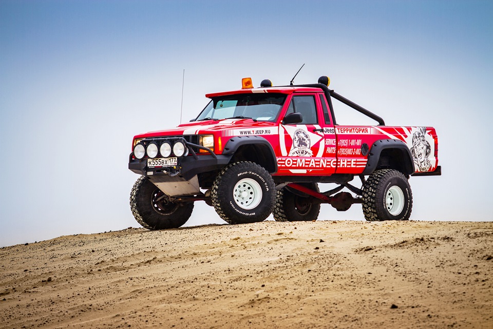 Jeep comanche tuning. Jeep comanche территория jeep. дизайнерская внедорожник на дороге. полигон джип территория. территория jeep.