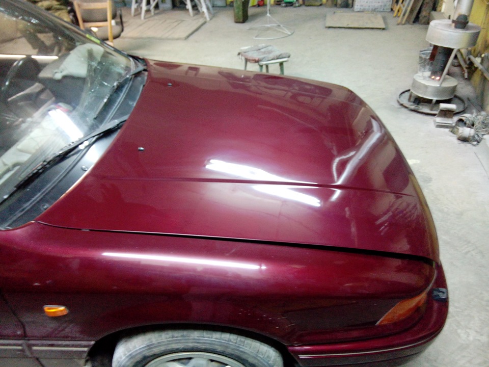 Правка вмятин без покраски — Nissan Bluebird Sylphy (G10), 1,8 л, 2000 ...