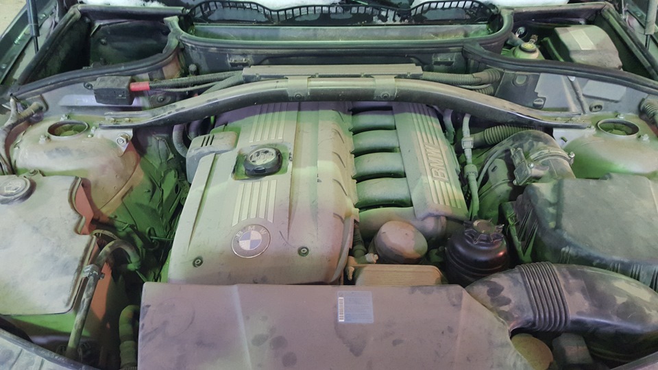 Паровая мойка двигателя — BMW X3 (E83), 3 л, 2007 года | мойка | DRIVE2