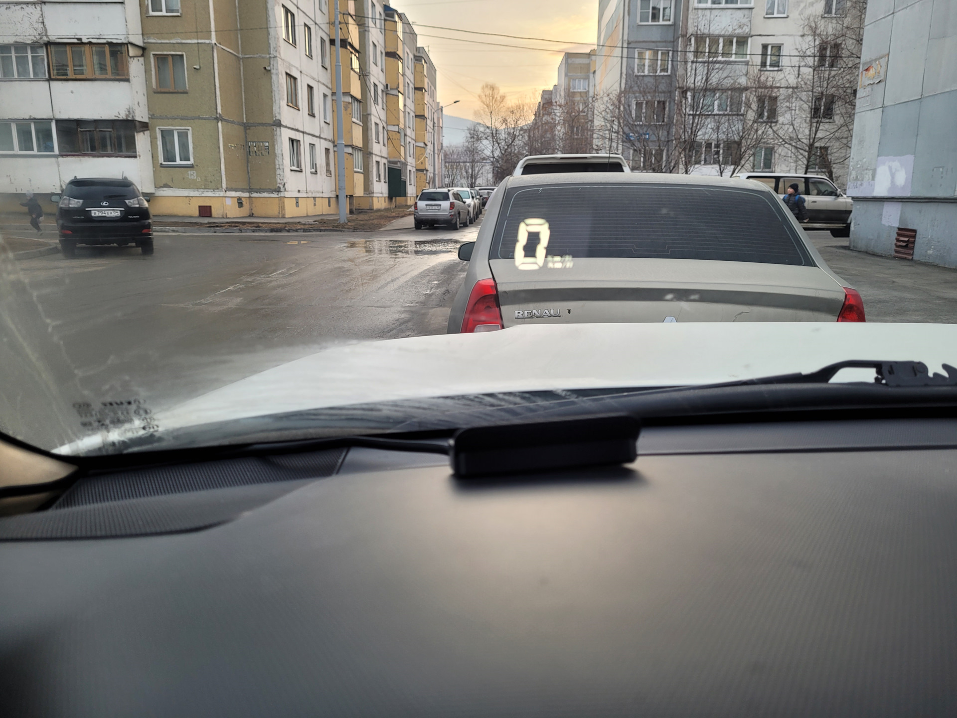 Проекция скорости на лобовое стекло — Toyota 4Runner V, 4 л, 2010 года ...