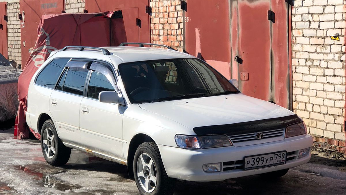 Toyota Corolla (100) 1.5 бензиновый 1999 | G-Touring “Учебная” на DRIVE2