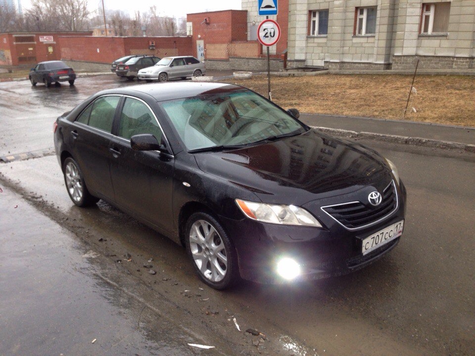 Камри 6 фото Диски, аква макфа, дедовская Камри 6 :) - Toyota Camry (XV40), 2,4 л, 2006 года 