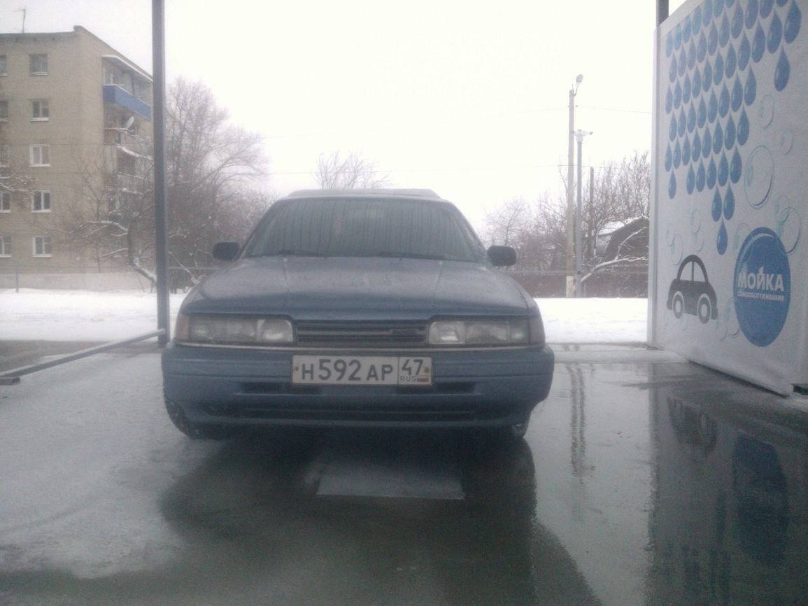 Фильтр топливный — Mazda 626 III (GD), 2 л, 1988 года | плановое ТО ...