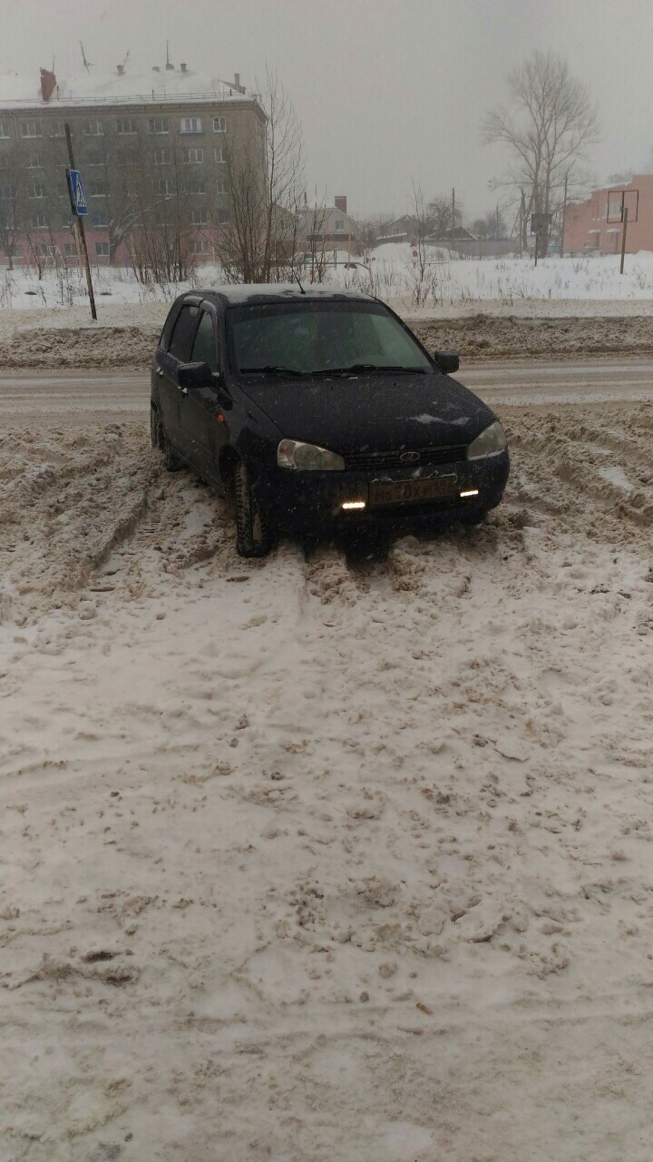 Проходимость Калины — Lada Калина универсал, 1,6 л, 2012 года | наблюдение  | DRIVE2