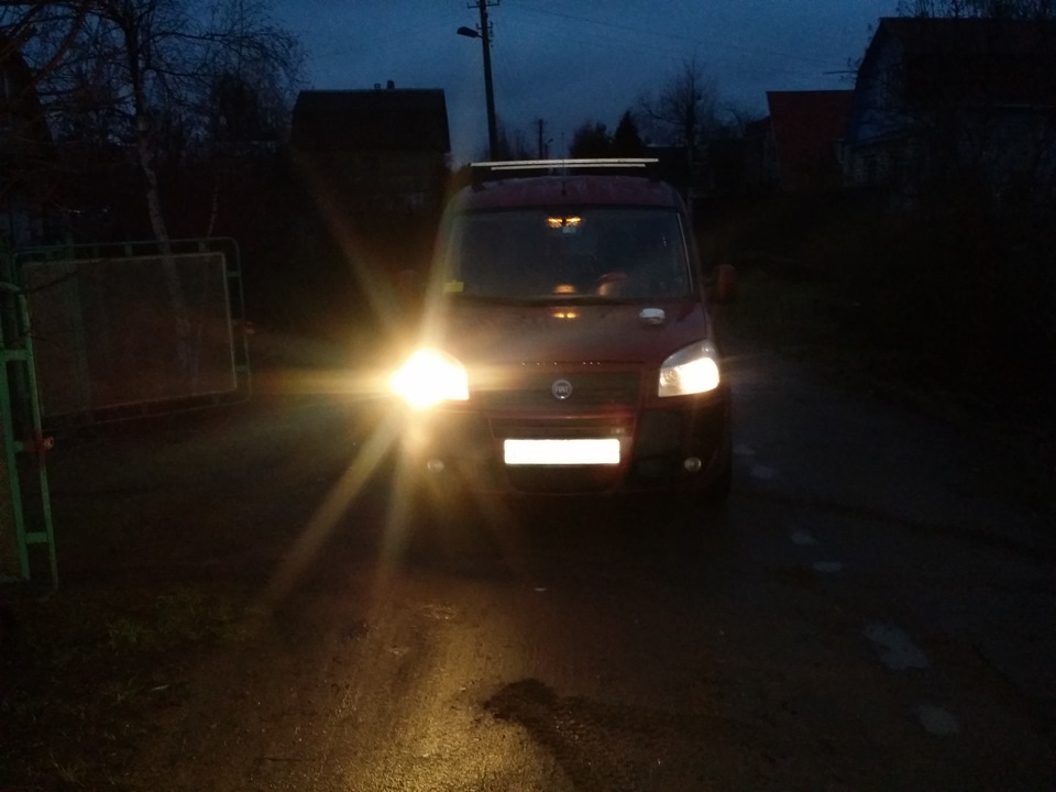 Окончание про лампы Филипс — FIAT Doblo (1G), 1,4 л, 2007 года ...