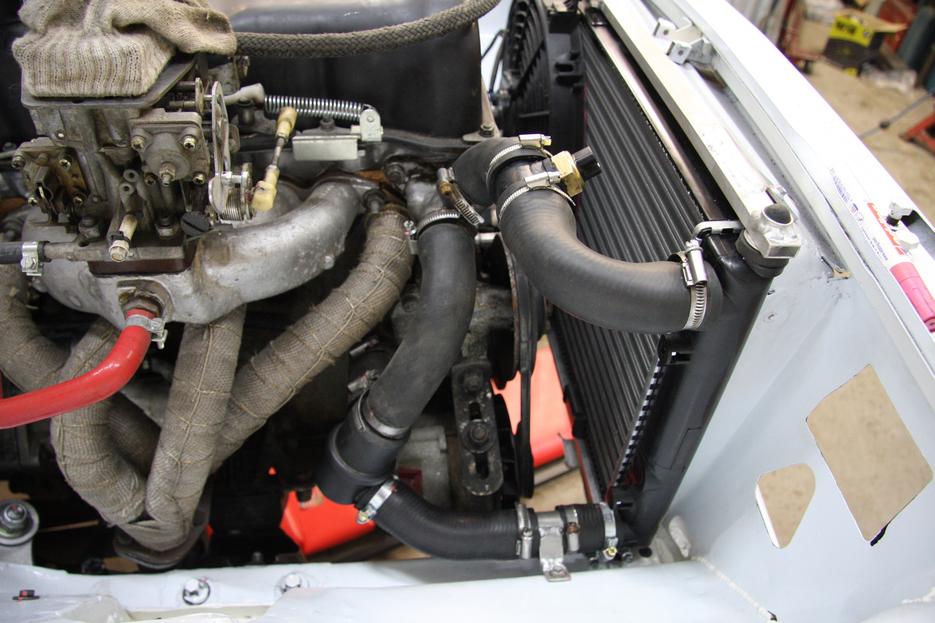 Система охлаждения двигателя 2101