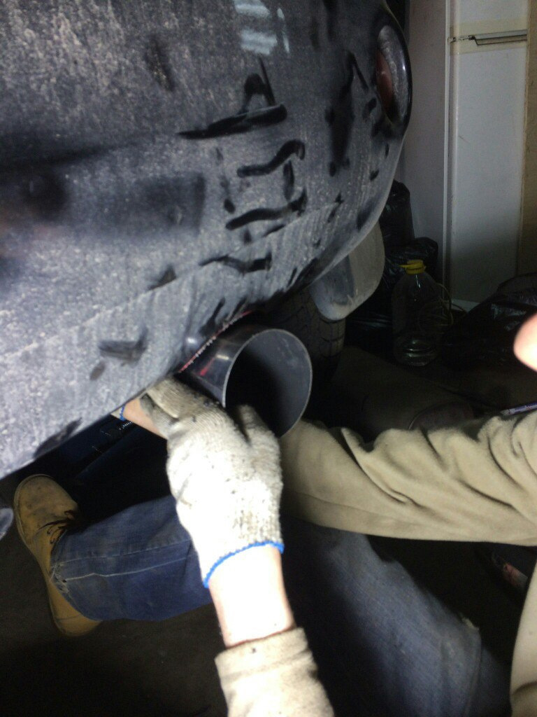 Бархатный Выхлоп — Ford Fiesta (Mk V), 1,6 л, 2008 года | своими руками ...