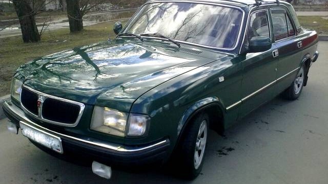 GAZ 31 3110i 2.3l зеленыйсад