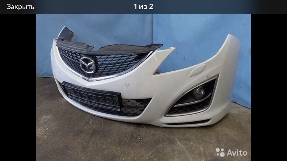 Куплю передний бампер! (КУПЛЕННО) — Mazda 6 (2G) GH, 2 л, 2011 года ...