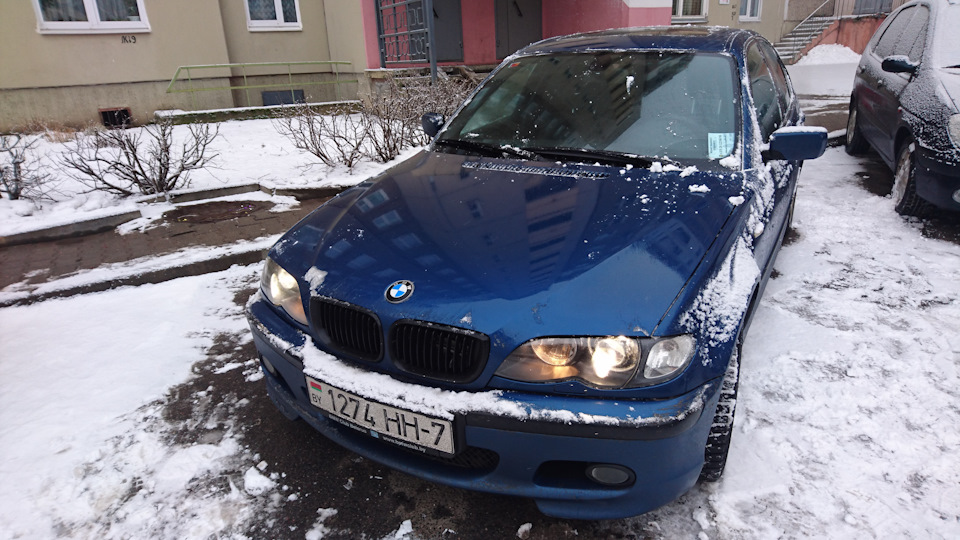 собранная фара на законном месте) — BMW 3 series (E46)