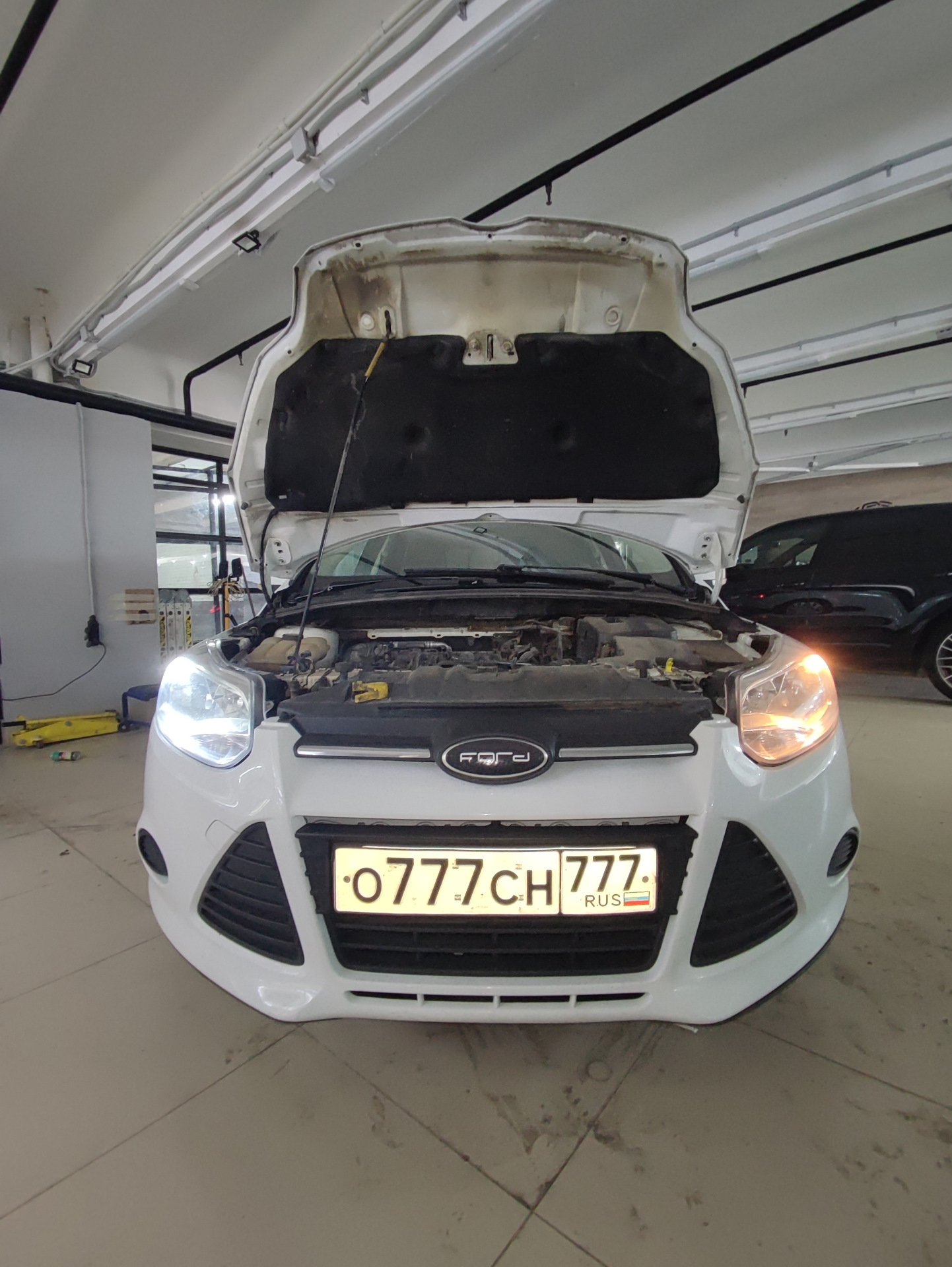 Светодиодные лампы в габариты — Ford Focus III Hatchback, 1,6 л, 2014 ...