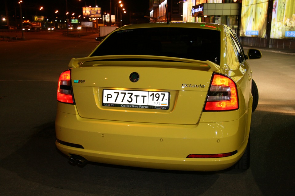 Покатухи вечерком — Skoda Octavia RS A5 Mk2, 2 л, 2012 года ...