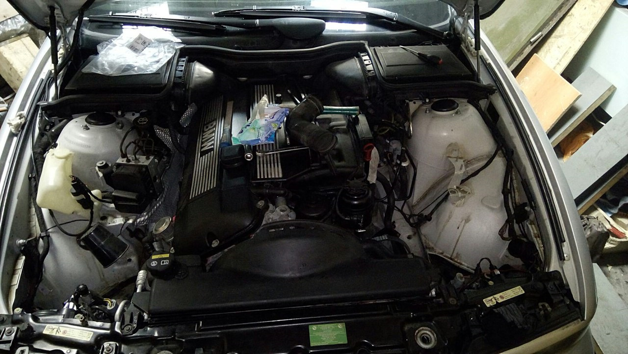 Сервисный ремень и все что с ним связано — BMW 5 series (E39), 2,5 л ...