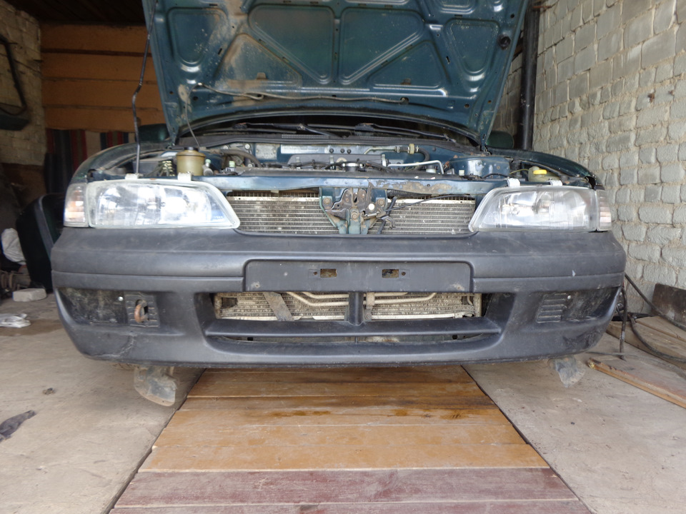 Ремонт бамперов — Nissan Primera (P11), 1,6 л, 1997 года | своими ...