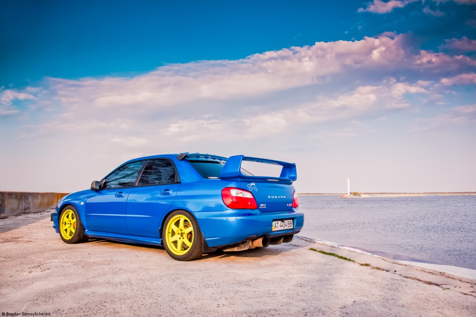 Subaru WRX Blue Mica