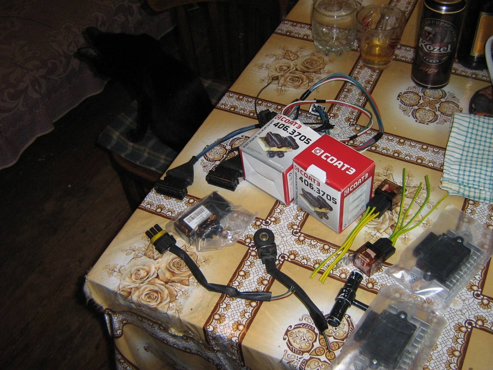 Secu-3.2 М-412- катушки, коммутаторы, ДАД, ДД — Москвич 2141, 2 л, 1989 ...