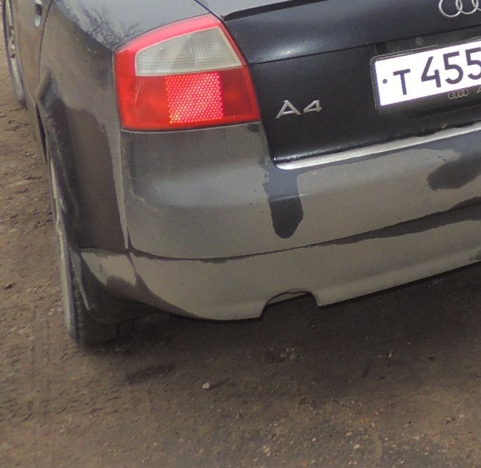 Насадки глушителей — Audi A4 (B6), 1,8 л, 2003 года | тюнинг | DRIVE2