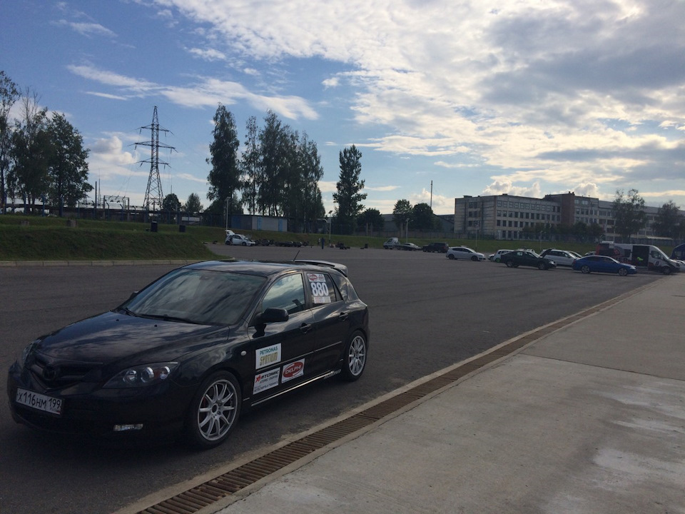 RHHCC 6-ой этап. Смоленск 31.07.16 — Mazda 3 (1G) BK, 2 л, 2007 года ...