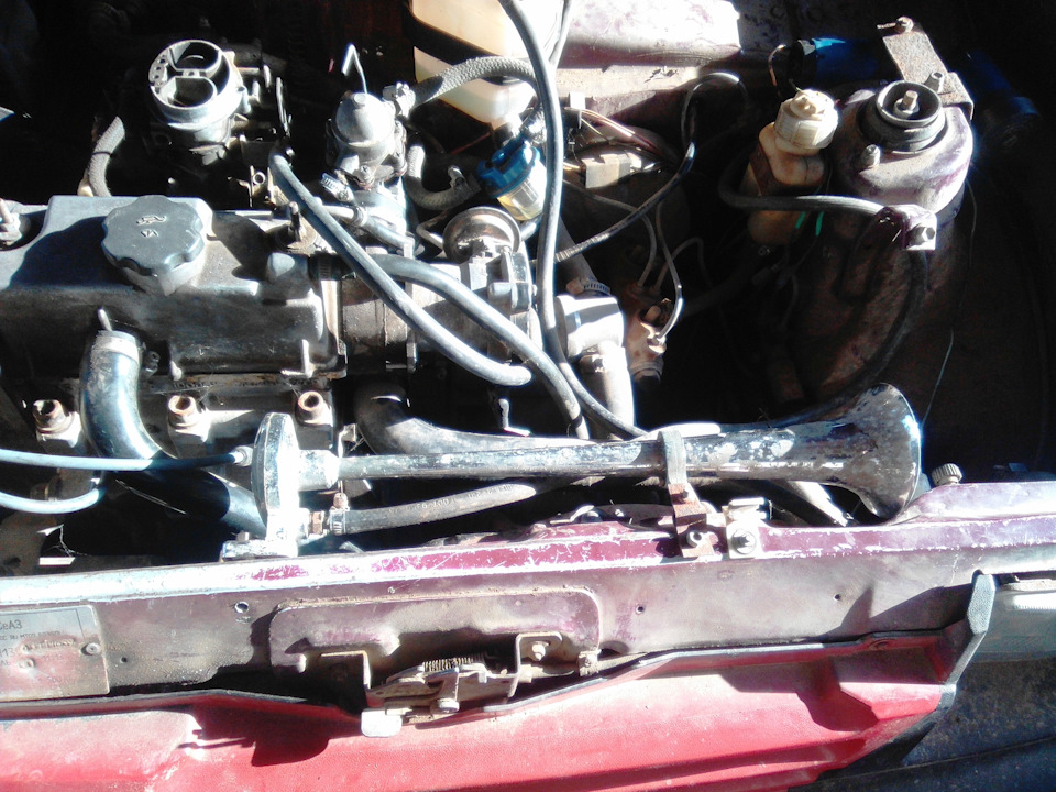 поставил сигнал дудку — Lada 11113 Ока, 0,7 л, 2004 года | своими ...