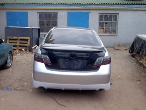 the process of transformation  - Toyota Camry 24 L 2007