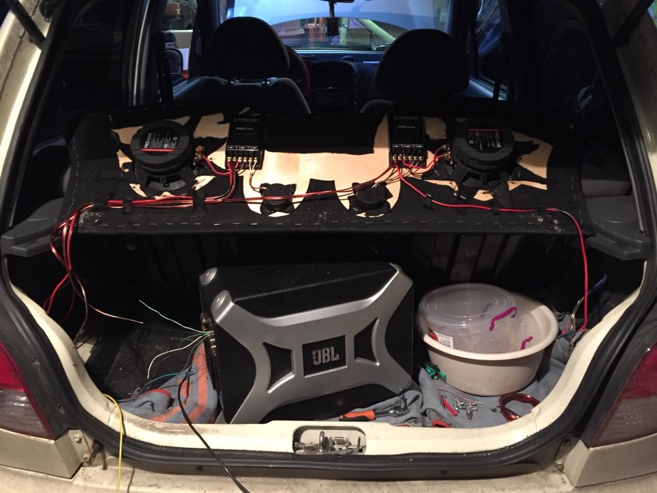 Саб в Матиз — Daewoo Matiz (M100, M150), 0,8 л, 2011 года | автозвук ...