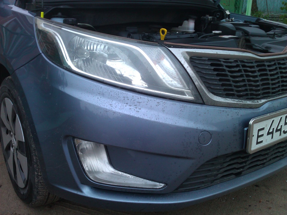 Шумоизоляция (крышка багажника) — KIA Rio (3G), 1,4 л, 2014 года ...