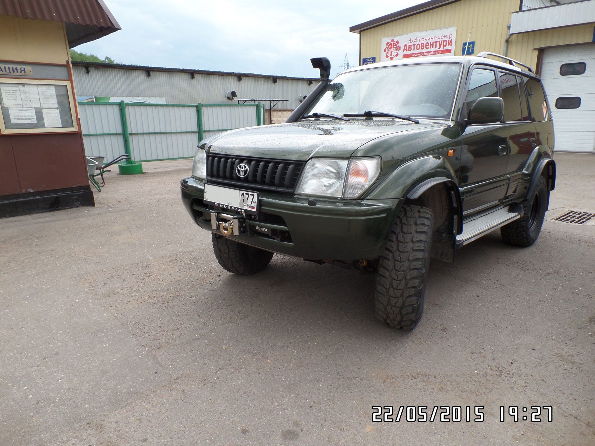 Внедорожная подготовка Toyota Land Cruiser Prado 95 — Автовентури на DRIVE2