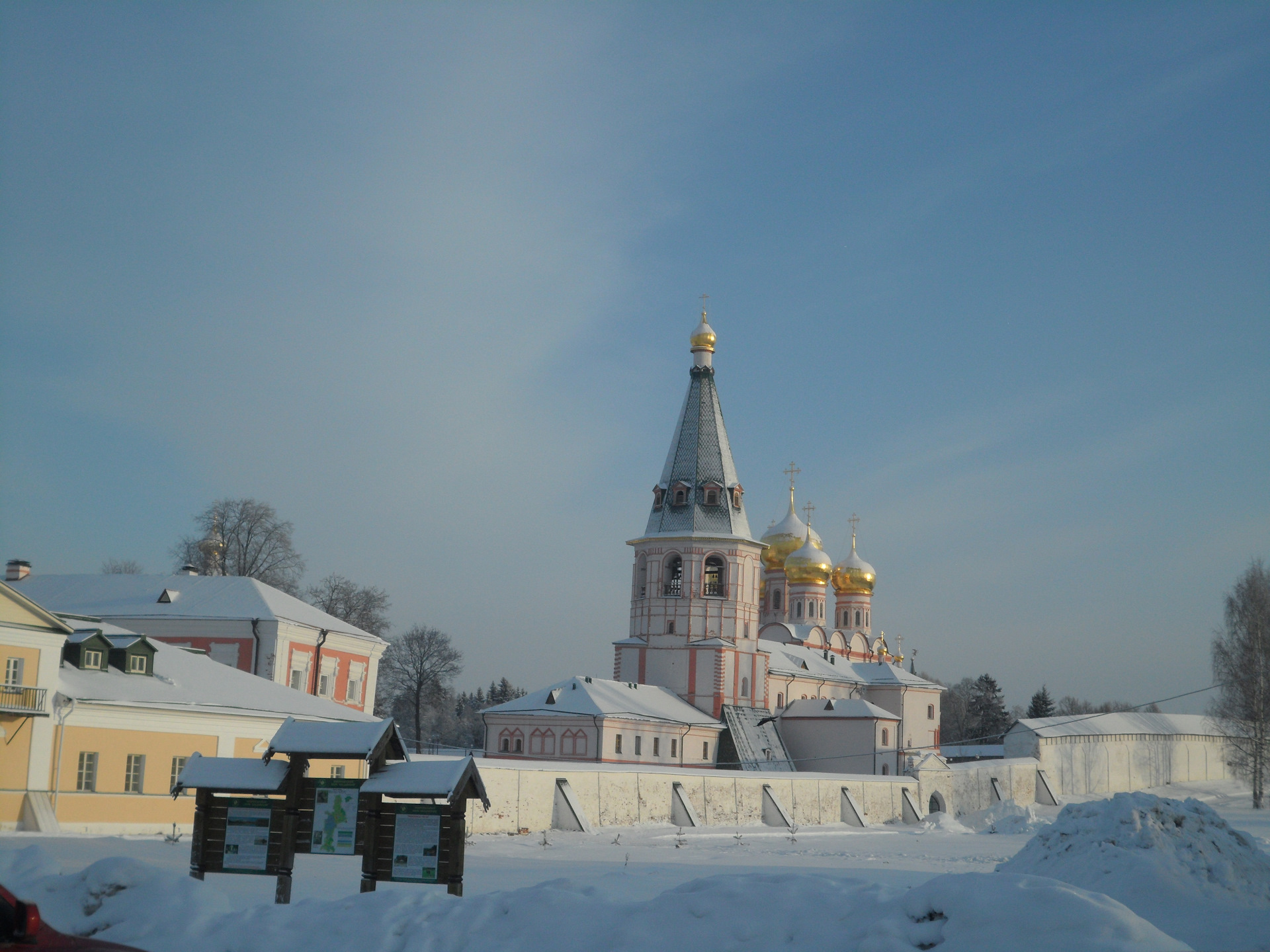 Валдай достопримечательности зимой