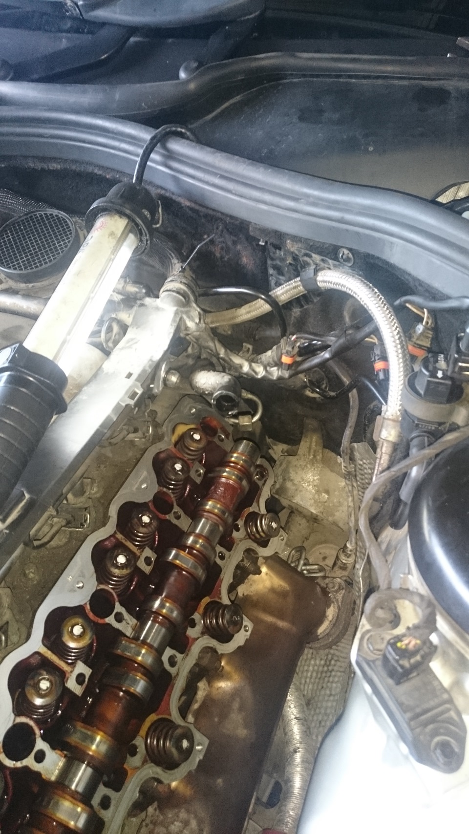 избавился от масложора — Mercedes-Benz CL-class (W215), 5 л, 2000 года ...