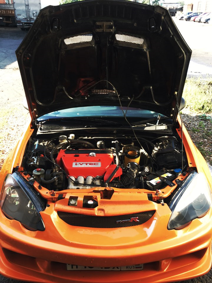 Заменил воздушный фильтр — Honda Integra Type R (DC5), 2 л, 2001 года ...