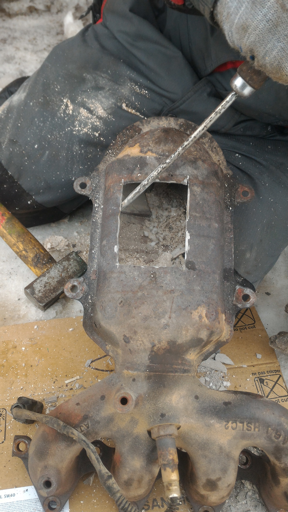 Выбил катализатор — Hyundai Elantra (3G), 1,6 л, 2005 года | тюнинг ...