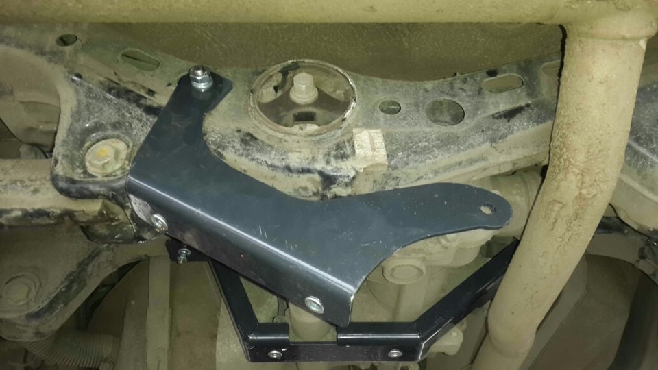 Защита заднего редуктора — KIA Sportage (3G), 2 л, 2013 года ...