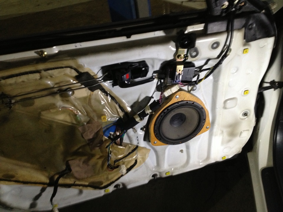 Установка и подключение фронта — Toyota Chaser (100), 2,5 л, 1997 года ...