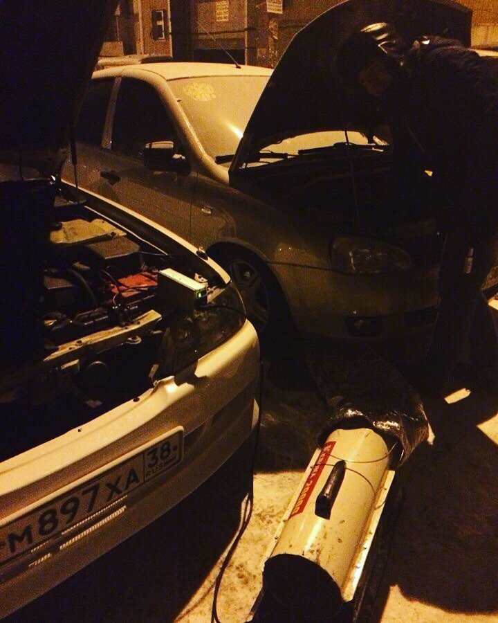 Морозы -40 или новое зажигание — Lada Калина хэтчбек, 1,6 л, 2010 года ...