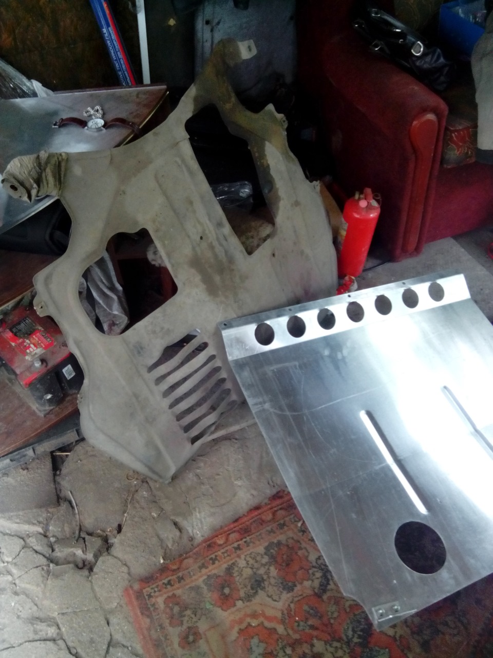 защита картера ) наконец то))) — Lada Приора хэтчбек, 1,6 л, 2011 года ...